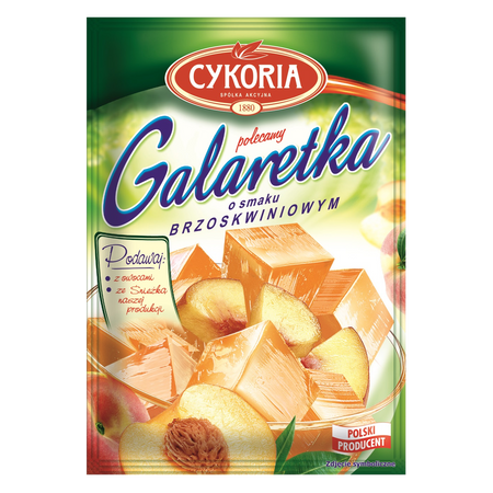 Galaretka o smaku brzoskwiniowym CYKORIA 75g