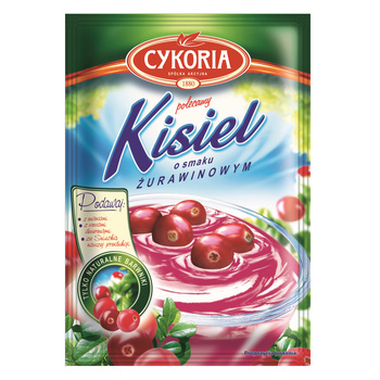 Kisiel bez cukru o smaku żurawinowym CYKORIA 40g