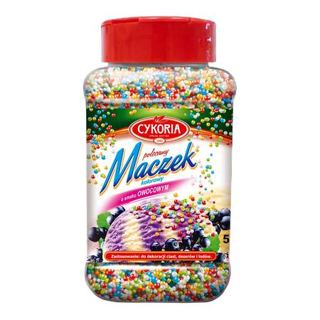 Maczek dekoracyjny o smaku owocowym CYKORIA 550g