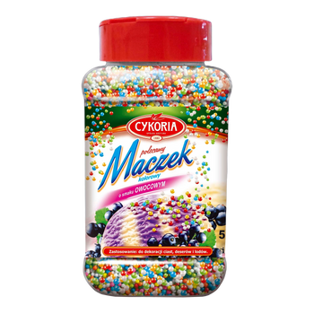 Maczek dekoracyjny o smaku owocowym CYKORIA 550g