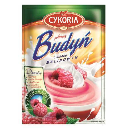 Budyń bez cukru o smaku malinowym CYKORIA 40g