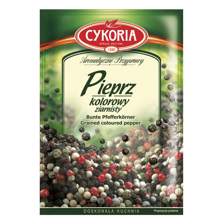 Pieprz kolorowy ziarnisty CYKORIA 20g