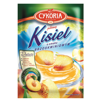Kisiel bez cukru o smaku brzoskwiniowym CYKORIA 40g