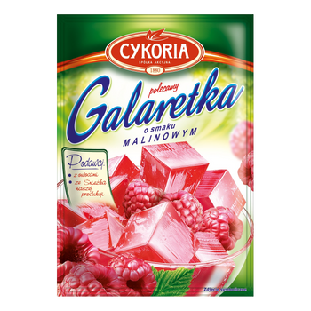 Galaretka o smaku malinowym CYKORIA 75g
