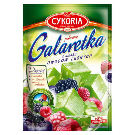 Galaretka o smaku owoce leśne CYKORIA 75g