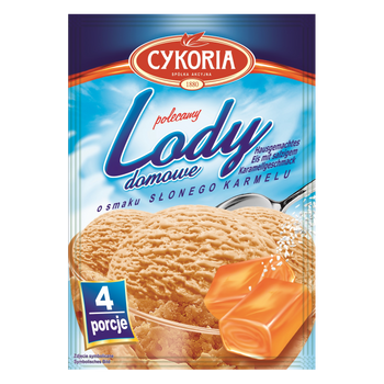 Lody domowe o smaku słonego karmelu CYKORIA 60g