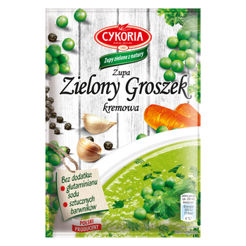 Zupa zielony groszek - kremowa CYKORIA 50g