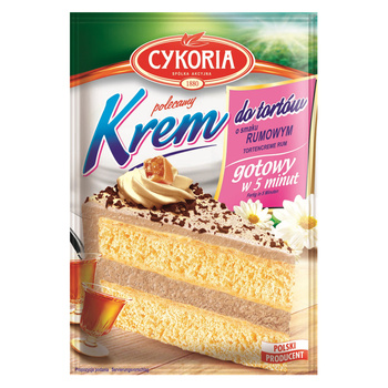 Krem do tortów o smaku rumowym CYKORIA 100g