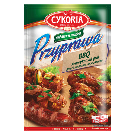 Przyprawa barbecue BBQ amerykański grill CYKORIA 30g