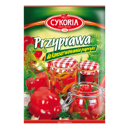 Przyprawa do konserwowania papryki CYKORIA 50g