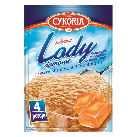 Lody domowe o smaku słonego karmelu CYKORIA 60g