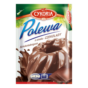 Polewa o smaku czekolady twarda CYKORIA 100g