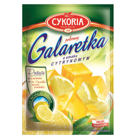 Galaretka o smaku cytrynowym CYKORIA 75g