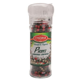 Pieprz kolorowy ziarnisty młynek CYKORIA 40g