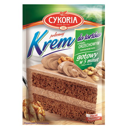 Krem do tortów o smaku orzechowym CYKORIA 100g
