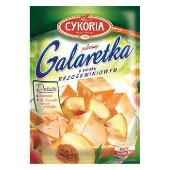 Galaretka o smaku brzoskwiniowym CYKORIA 75g