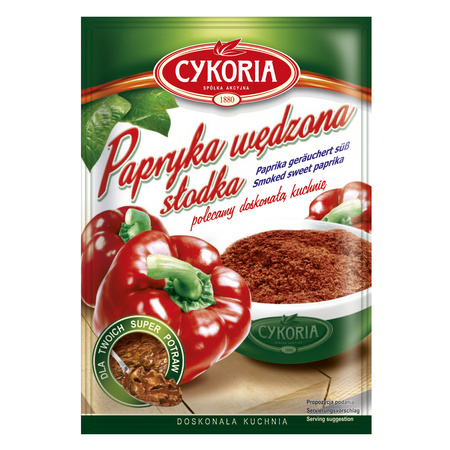 Papryka słodka wędzona CYKORIA 20g