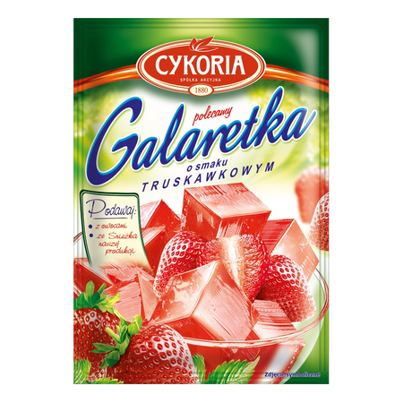 Galaretka o smaku truskawkowym CYKORIA 75g