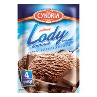 Lody domowe o smaku czekoladowym CYKORIA