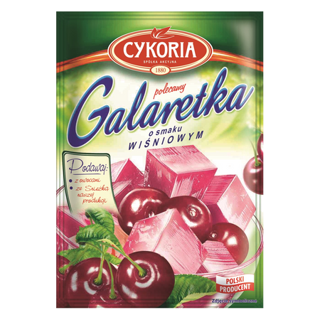 Galaretka o smaku wiśniowym CYKORIA 75g