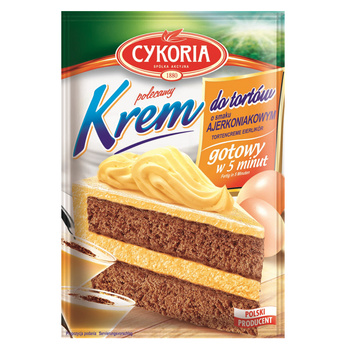 Krem do tortów o smaku ajerkoniakowym CYKORIA 100g