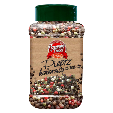 Pieprz kolorowy ziarnisty PET CYKORIA 250g