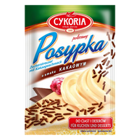 Posypka dekoracyjna o smaku kakaowym CYKORIA 35g