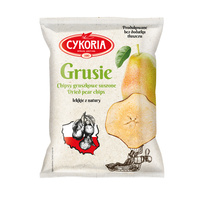 Chipsy gruszkowe Grusie Lekkie z natury CYKORIA 30g